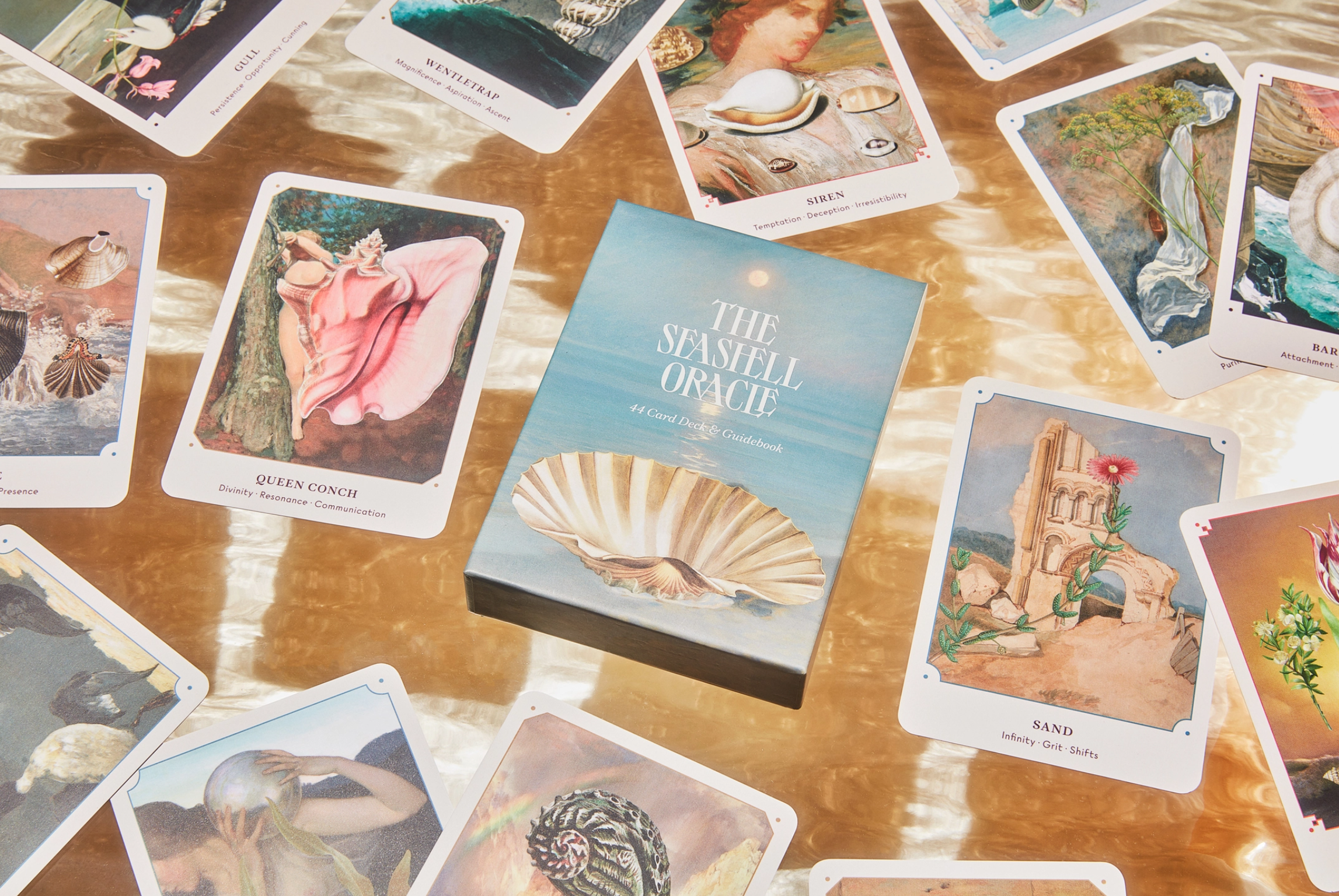 The Seashell Oracle | 44 Card Deck and Guidebook | Ritual Apothecary