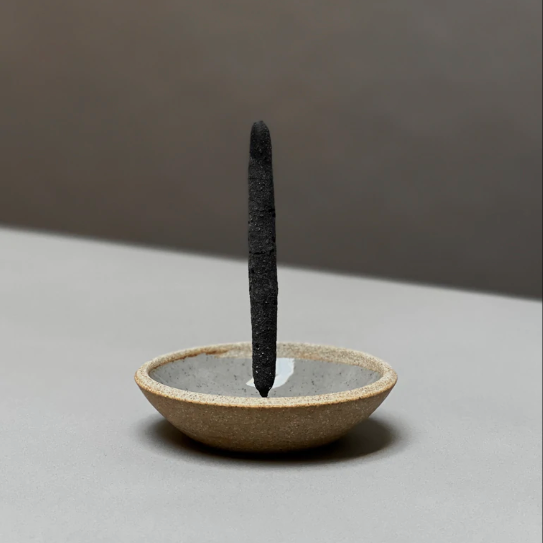 Stoneware Incense Holder